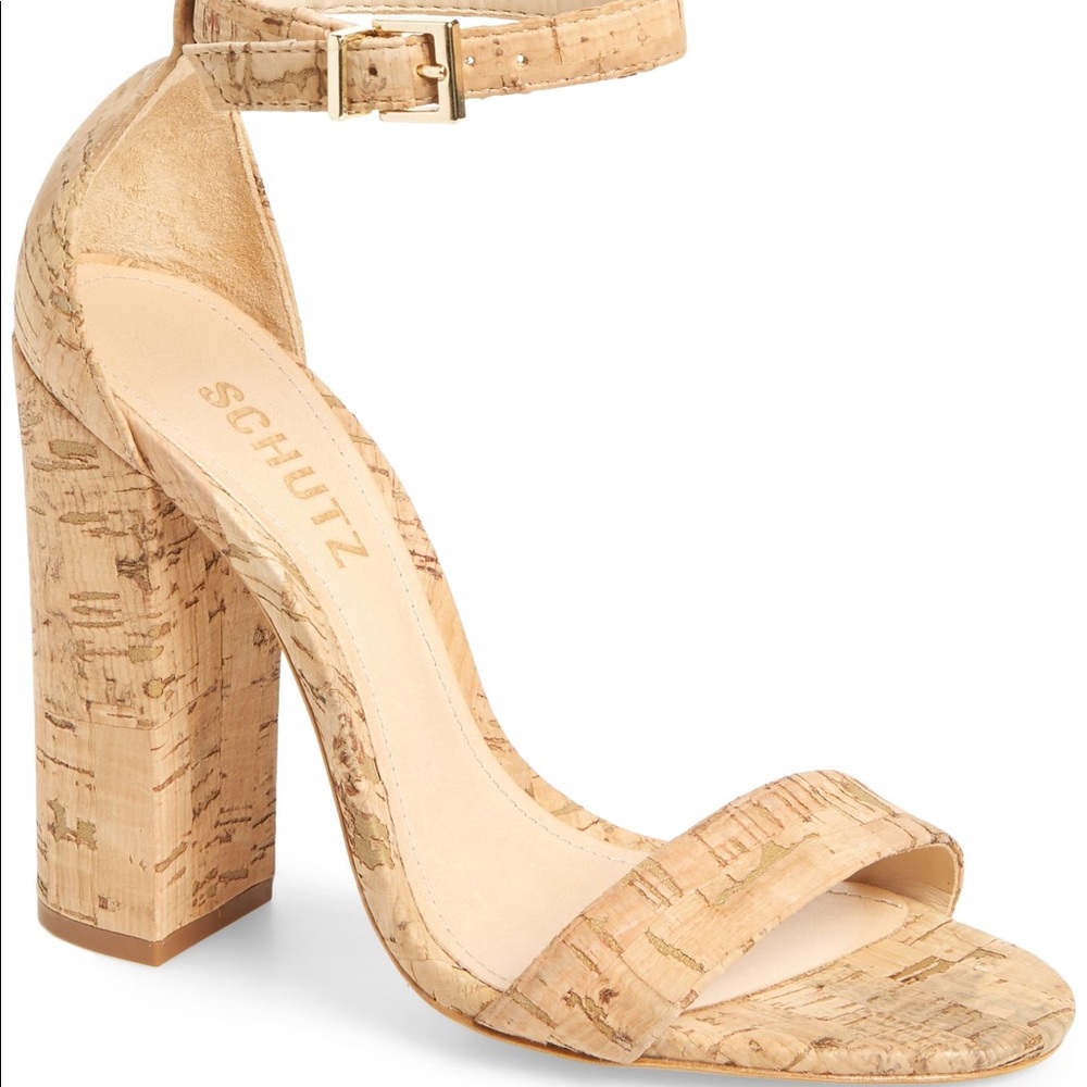 Cork Schutz Enida Heels
